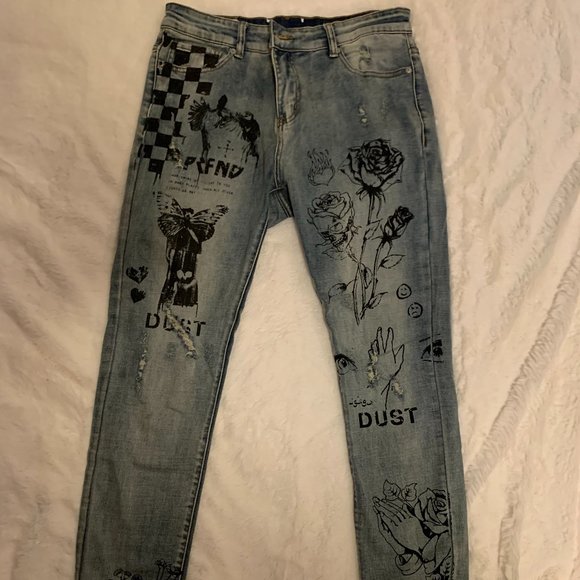 Profound Company Other - Profound Co. Jeans with Artwork (Mens 32/34)